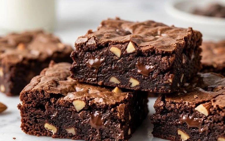 Ultra-Fudgy Chocolate Almond Flour Brownies – Easy Recipe
