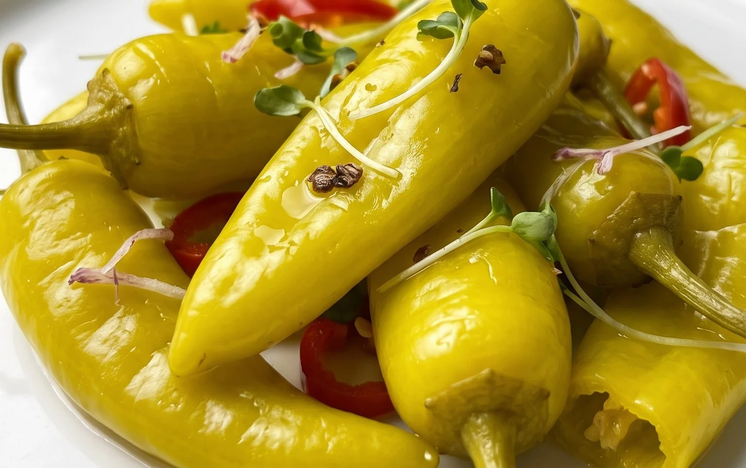 Quick Pickled Banana Peppers