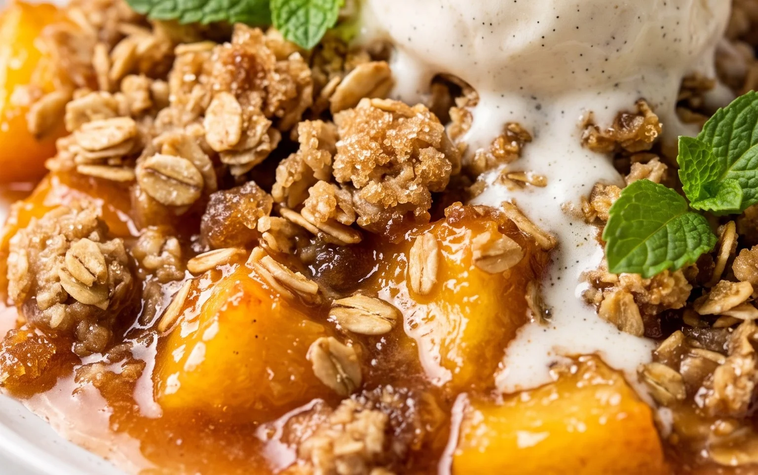 Peach Crisp