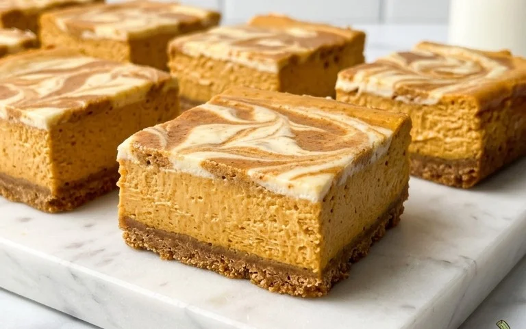 Pumpkin Cheesecake Bars