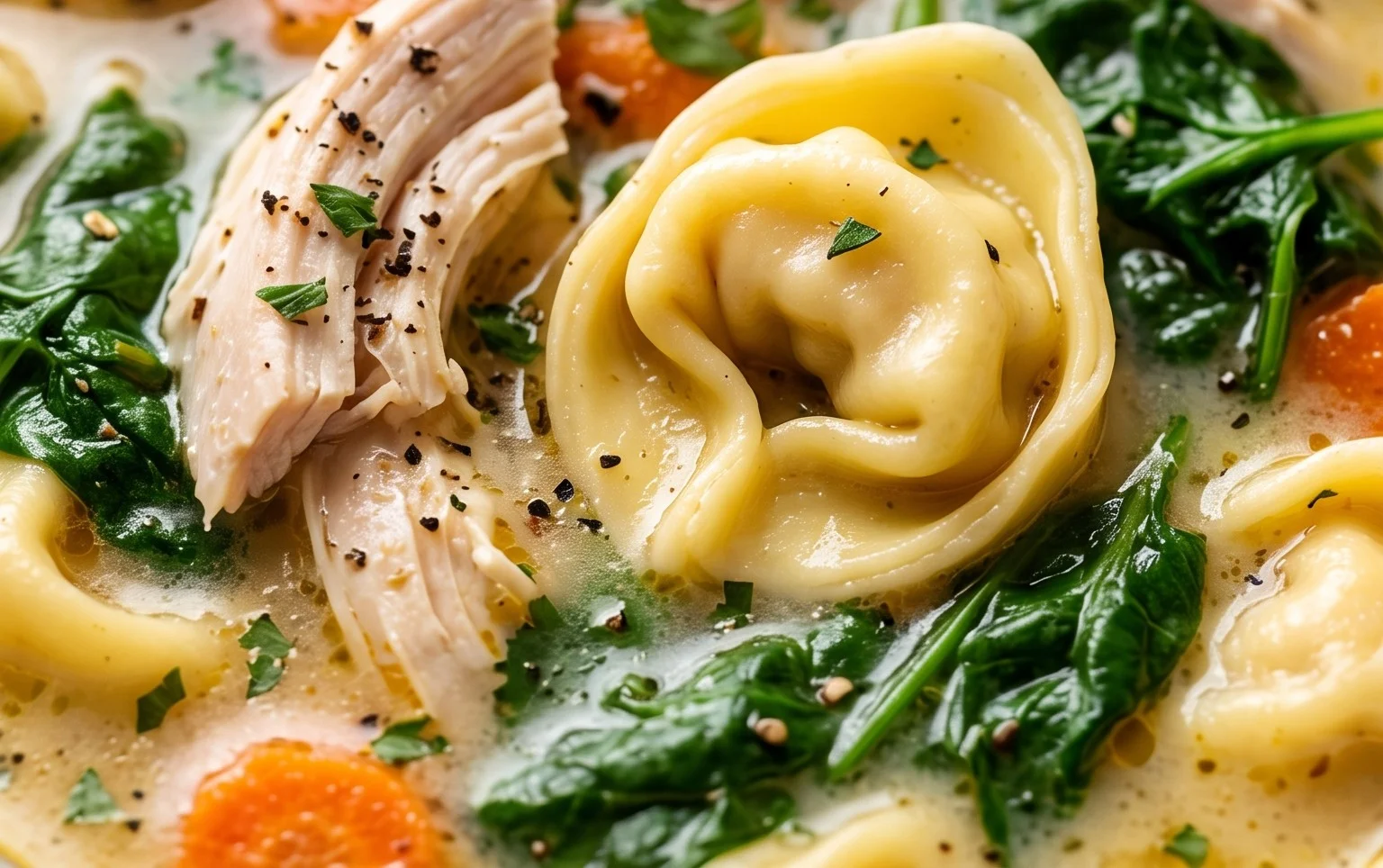 Chicken Tortellini Soup