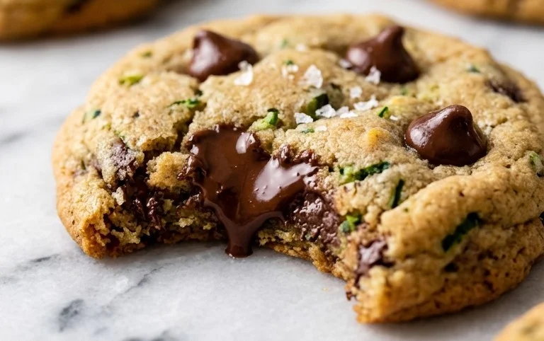 Zucchini Chocolate Chip Cookies