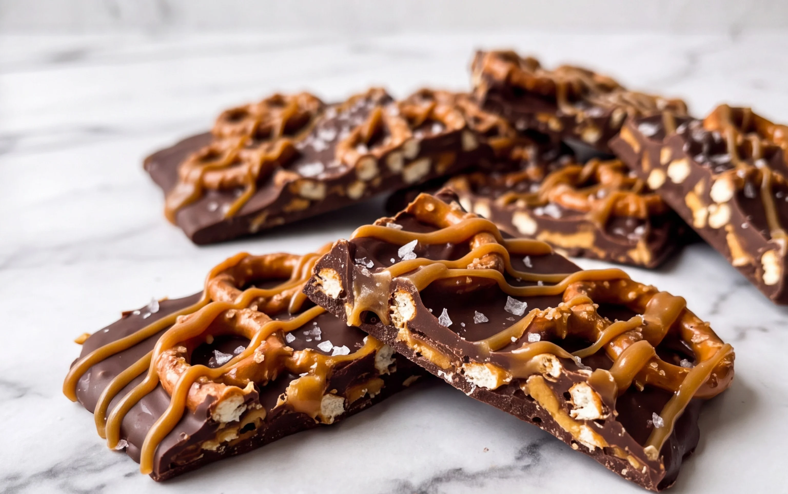 Salted Caramel Pretzel Bark – Ultimate Sweet Salty Treat